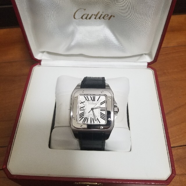 【Cartier】カルティエ サントス100LM