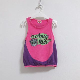 アナップキッズ(ANAP Kids)のANAPkids   タンクトップ　ノースリーブ  トップス(Tシャツ/カットソー)