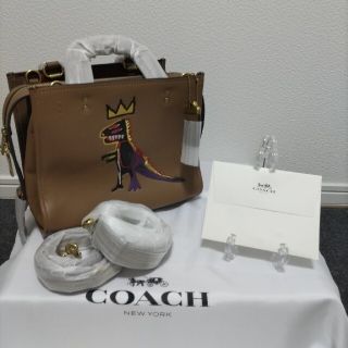 コーチ(COACH)のCOACH コーチ バスキア 恐竜 ハンドバック ショルダーバック トートバッグ(トートバッグ)