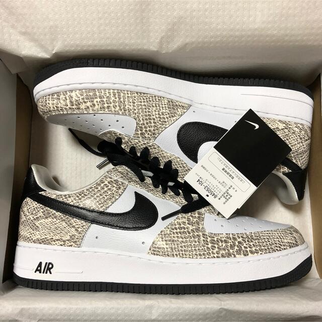 メンズNIKE AIR FORCE 1 COCOA SNAKE