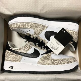 ナイキ(NIKE)のNIKE AIR FORCE 1 COCOA SNAKE スネーク カモ(スニーカー)