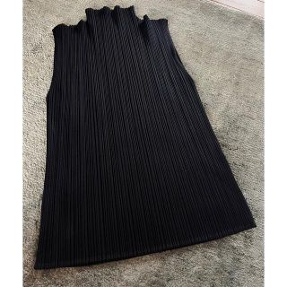 プリーツプリーズイッセイミヤケ(PLEATS PLEASE ISSEY MIYAKE)のプリーツ　ハイネック(カットソー(半袖/袖なし))