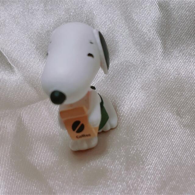 SNOOPY(スヌーピー)の𓊆 スヌーピー バリスタ風☕️ フィギュア 𓊇  ハンドメイドのおもちゃ(フィギュア)の商品写真