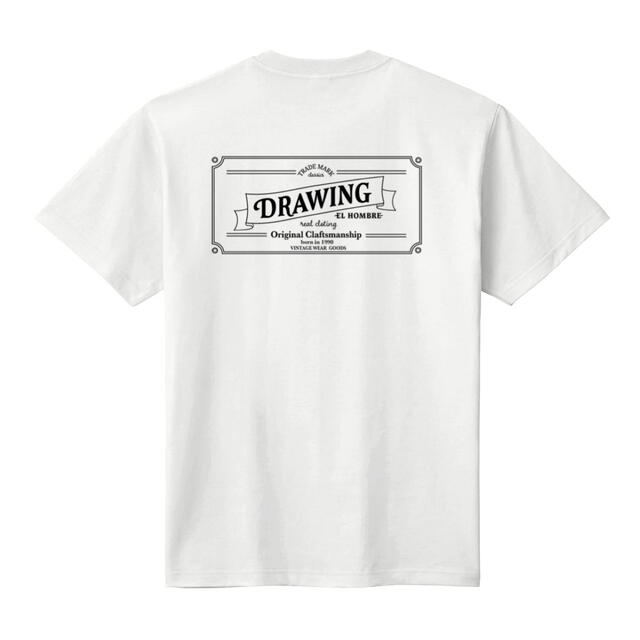 STANDARD CALIFORNIA(スタンダードカリフォルニア)のDrawing CLASSIC Tシャツ ホワイト Sサイズ メンズのトップス(Tシャツ/カットソー(半袖/袖なし))の商品写真
