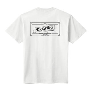 スタンダードカリフォルニア(STANDARD CALIFORNIA)のDrawing CLASSIC Tシャツ ホワイト Sサイズ(Tシャツ/カットソー(半袖/袖なし))