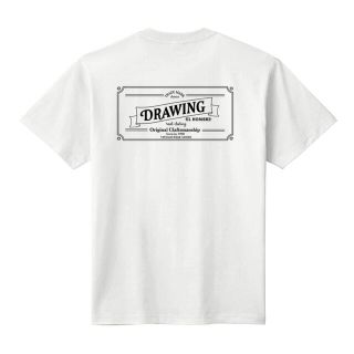 ダブルアールエル(RRL)のDrawing CLASSIC Tシャツ Mサイズ ホワイト(Tシャツ/カットソー(半袖/袖なし))