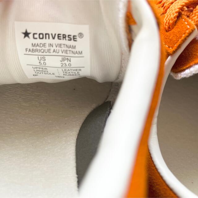 CONVERSE(コンバース)のコンバーススニーカー23.0 オレンジ レディースの靴/シューズ(スニーカー)の商品写真