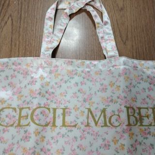 セシルマクビー(CECIL McBEE)の雑誌付録セシルマクビー　ラメロゴフラワービッグトート(トートバッグ)