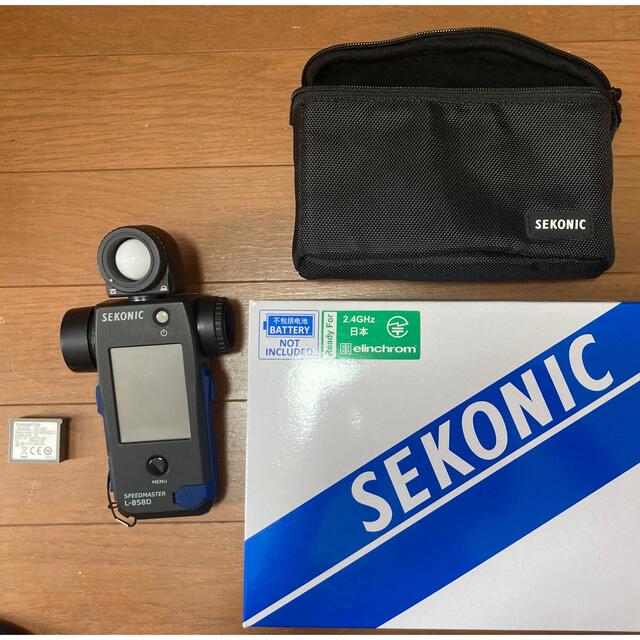 Sekonic L-858D+Godox ワイヤレストランスメタRTーGX