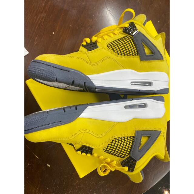 極美品 NIKE AIR JORDAN 4 RETRO TOUR YELLOW