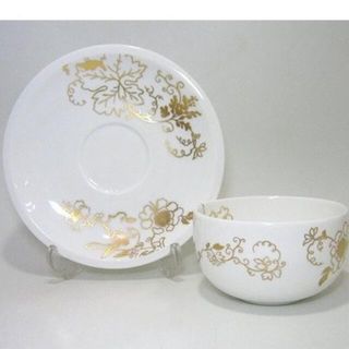 ウェッジウッド(WEDGWOOD)のウェッジウッド・プラトンゴールド・エリシアン　ティーカップ＆ソーサー (食器)