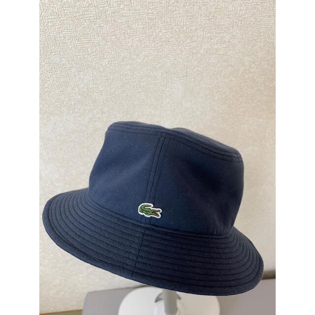 LACOSTE(ラコステ)の未使用★ラコステ　帽子　ハット　ビッグロゴ　バケットハット　ワニロゴ メンズの帽子(ハット)の商品写真