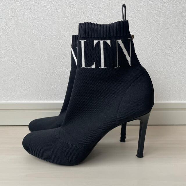 激安大阪店 ヴァレンティノ ブーツ ロゴ VLTN VALENTINO オープン