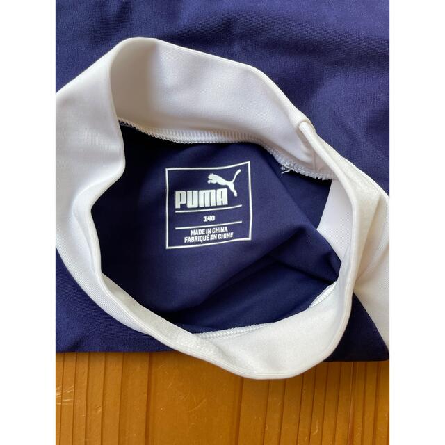 PUMA(プーマ)のラッシュガード　PUMA 140 ネイビー キッズ/ベビー/マタニティのキッズ服男の子用(90cm~)(水着)の商品写真