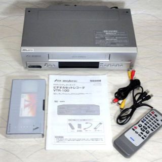 DX BROADTEC ビデオカセットレコーダ VTR-100 カセット付き(その他)
