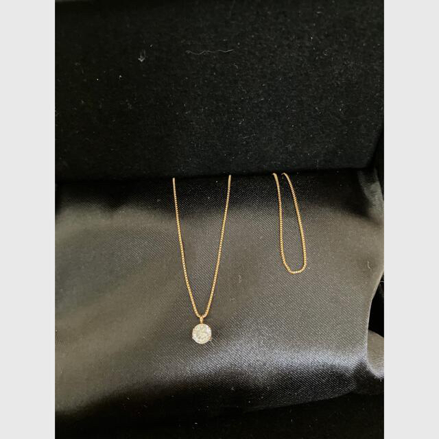 K18wg ライン ダイヤネックレス 0.3ct♡値下げ♡