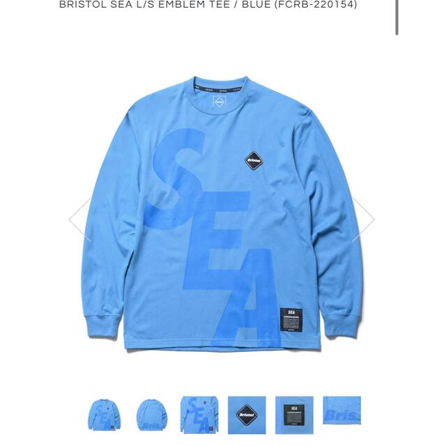 WIND AND SEA BRISTOL SEA L/S EMBLEM TEE WIND AND SEA BRISTOL SEA L/S EMBLEM TEE