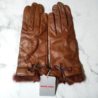 マリクレール/marie claire☆羊革皮革手袋☆新品-20