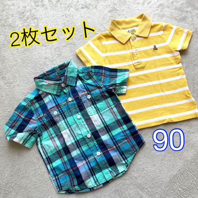 babyGAP(ベビーギャップ)のbaby GAP 半袖　 キッズ/ベビー/マタニティのキッズ服男の子用(90cm~)(Tシャツ/カットソー)の商品写真