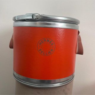 エルメス(Hermes)のお値下げエルメス　サドルボックス　オレンジ🍊新品未使用♪(リビング収納)