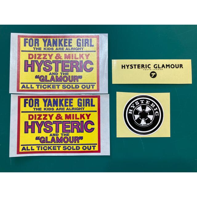 HYSTERIC GLAMOUR(ヒステリックグラマー)のヒステリックグラマー　ステッカー　セット メンズのファッション小物(その他)の商品写真