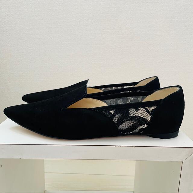 repetto(レペット)の新品 repetto レペット 39 スエード レース パンプス 定49500円 レディースの靴/シューズ(ハイヒール/パンプス)の商品写真