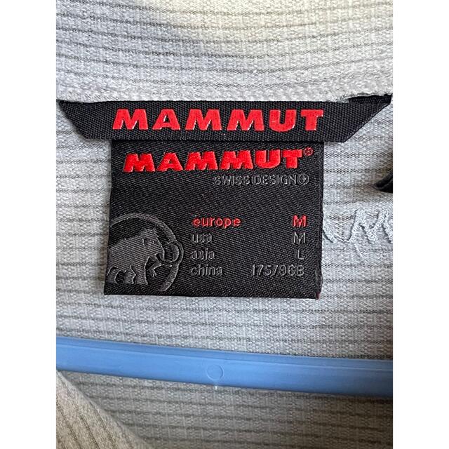 Mammut(マムート)のMAMMUT パーカー グレー アジアLサイズ メンズのジャケット/アウター(マウンテンパーカー)の商品写真