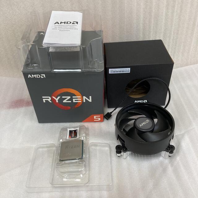動作品 CPU AMD Ryzen5 2600 3.4/3.9GHz AM4