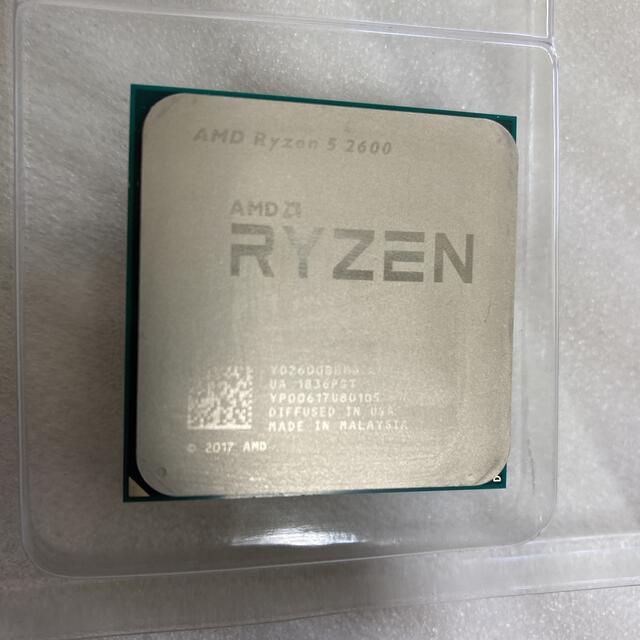 【動作確認済】 AMD RYZEN5 2600 美品