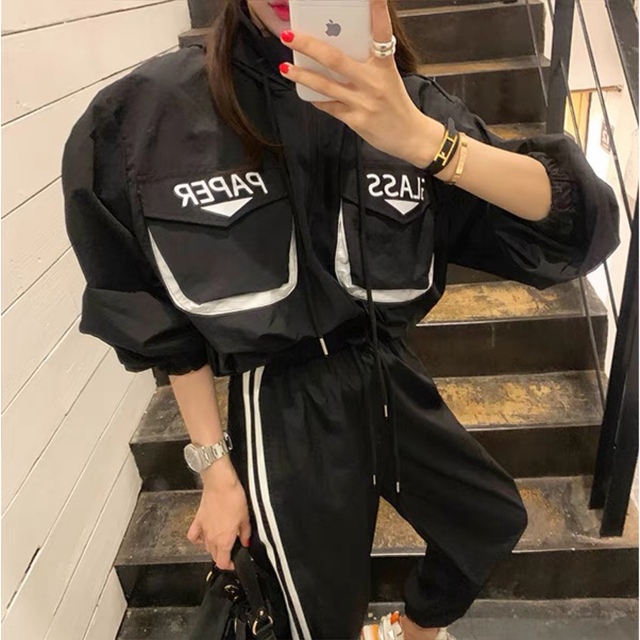 adidas 【新品・未使用】韓国ファッション クラッシュラインセットアップの通販 by mari 3点セット adidas originals セットアップ