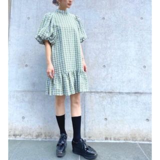 ビームス(BEAMS)の最終価格❗️ghospell  dawn check minidress(ミニワンピース)