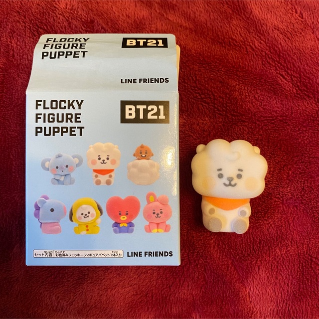 よぅこ様専用　BT21 フロッキーフィギュアパペット TATA RJ エンタメ/ホビーのCD(K-POP/アジア)の商品写真