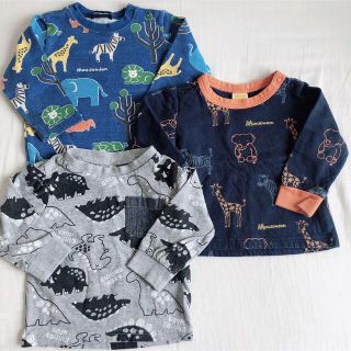 ムージョンジョン(mou jon jon)のロンT 3枚セット　80センチ　あゆみん様専用(Ｔシャツ)