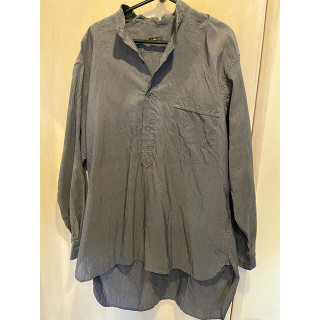 好評新品 COMOLI - comoli 21ss コットンシルクプルオーバーシャツ