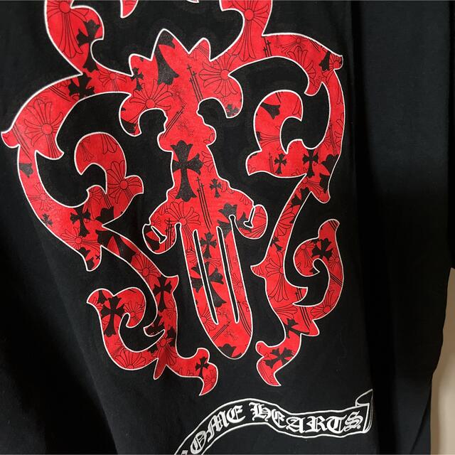 Chrome Hearts(クロムハーツ)のCHROME HEARTS Dagger tee tシャツ XXL クロス　黒 メンズのトップス(Tシャツ/カットソー(半袖/袖なし))の商品写真