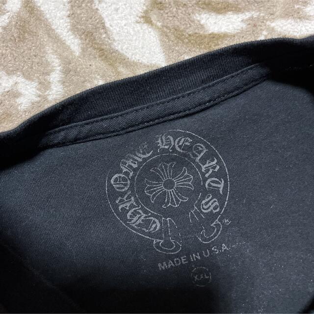 Chrome Hearts(クロムハーツ)のCHROME HEARTS Dagger tee tシャツ XXL クロス　黒 メンズのトップス(Tシャツ/カットソー(半袖/袖なし))の商品写真