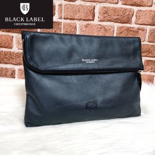 ブラックレーベルクレストブリッジ(BLACK LABEL CRESTBRIDGE)の【良品】ブラックレーベルクレストブリッジ　クラッチバッグ(セカンドバッグ/クラッチバッグ)