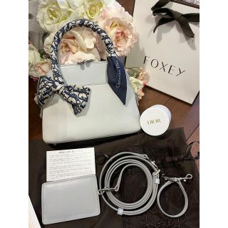 フォクシー(FOXEY)の♡FOXEY♡bag"Macaron Nouveaux"ソフィーブルー♡(ハンドバッグ)