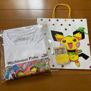 グラニフ(Design Tshirts Store graniph)の【値下げ】ポケカ　はじめしゃちょー　コラボTシャツ　P-Lab.  ホワイト　M(Tシャツ/カットソー(半袖/袖なし))