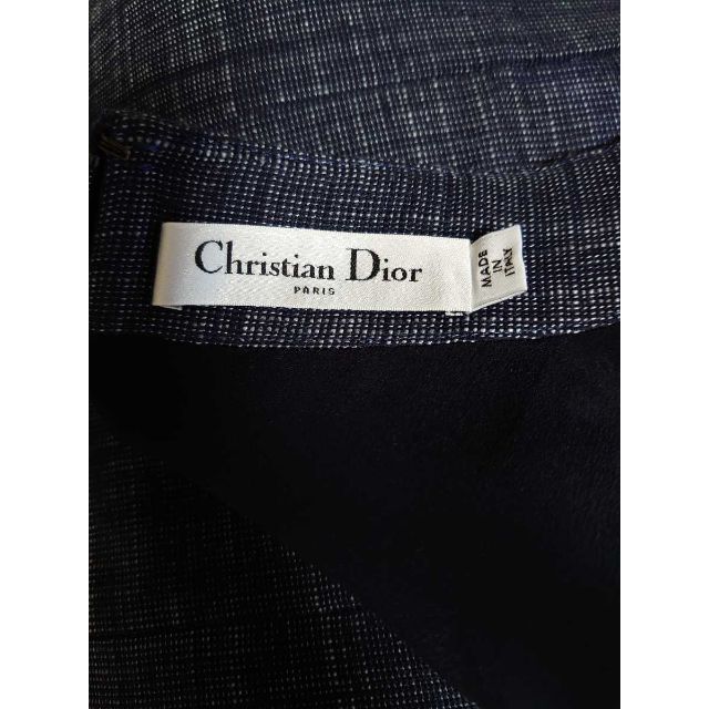 Christian Dior(クリスチャンディオール)のChristian Dior 2021ss CD ボタン ワンピース レディースのワンピース(ひざ丈ワンピース)の商品写真