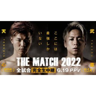 THE MATCH 2022  A席一枚(格闘技/プロレス)