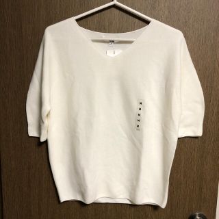 ユニクロ(UNIQLO)の🌟お値下げ❣️🌟ユニクロ 3Dコットン パフスリーブセーター(ニット/セーター)