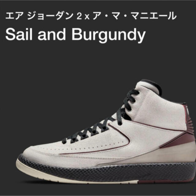 NIKE(ナイキ)の25.5cm 新品A Ma Maniere ×Nike Air Jordan2  メンズの靴/シューズ(スニーカー)の商品写真