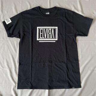 エルヴィア(ELVIA)のELVIRA ロゴ Tシャツ 黒 Lサイズ(Tシャツ/カットソー(半袖/袖なし))