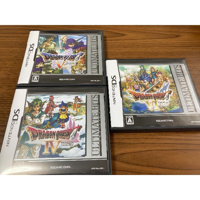 SQUARE(スクエア)の新品・未使用 DS ドラゴンクエスト V IV VI エンタメ/ホビーのゲームソフト/ゲーム機本体(携帯用ゲームソフト)の商品写真