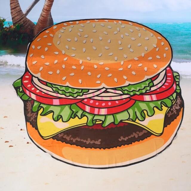 ビーチマット ハンバーガーの通販 by h|ラクマ