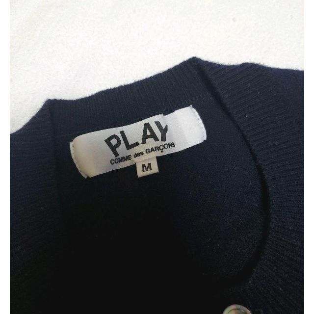国産正規店 COMME コムデギャルソン プレイ カーディガンの通販 by