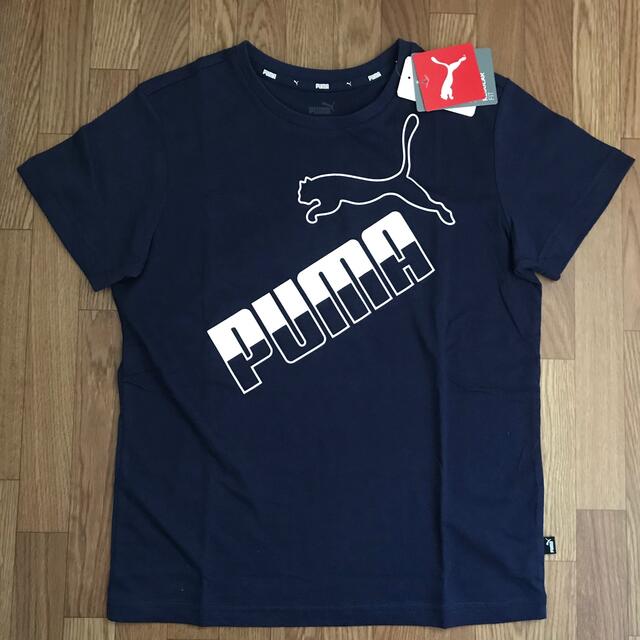 PUMA(プーマ)のプーマ キッズ ロゴTシャツ 150 2点セット キッズ/ベビー/マタニティのキッズ服男の子用(90cm~)(Tシャツ/カットソー)の商品写真