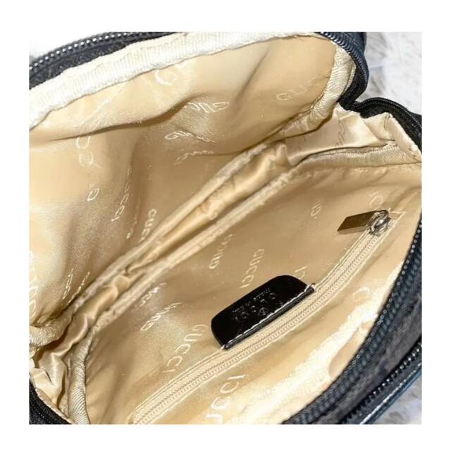 Gucci - M様専用出品 GUCCI ポーチ バニティ GG キャンバス レザー