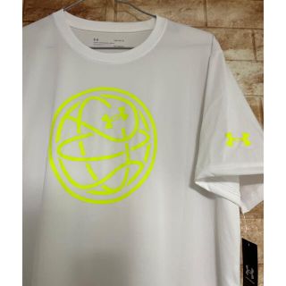 アンダーアーマー(UNDER ARMOUR)のアンダーアーマー　Tシャツ　Lサイズ　白(Tシャツ/カットソー(半袖/袖なし))